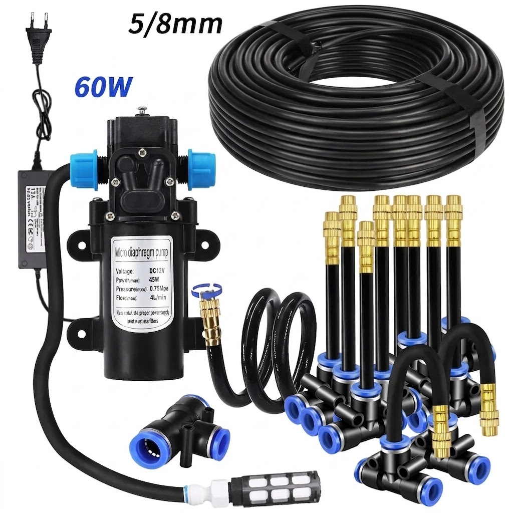 Automatic Plant Waterer - طقم رشاش بخرطوم PE 5/8 مم،