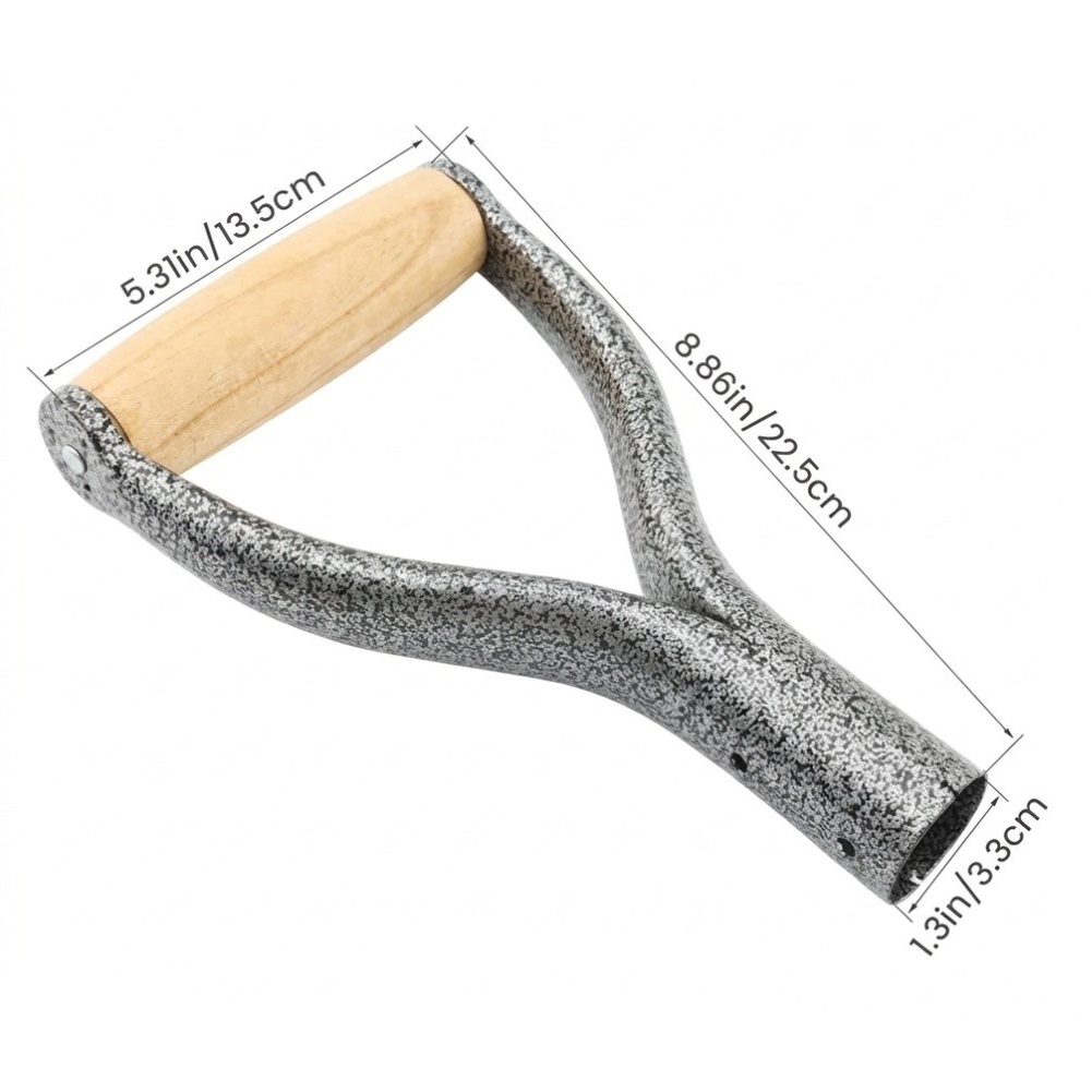 قطعة واحدة من مقبض المجرفة الف - مراجعة Spade Digging Fork وسعره