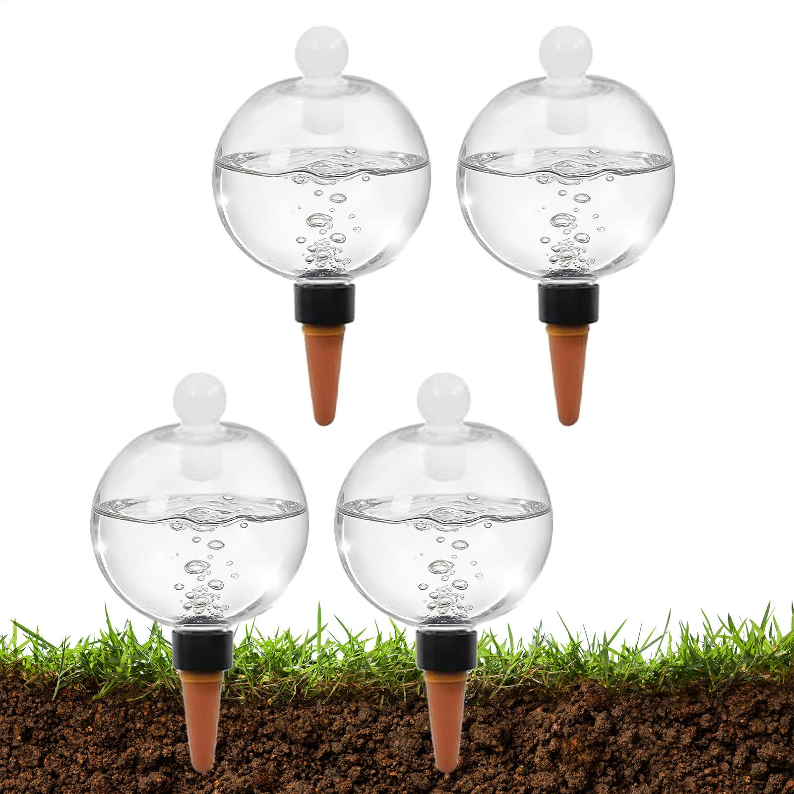 كرات سقي النباتات 4 قطع 500 مل - مراجعة Automatic Plant Waterer وسعره
