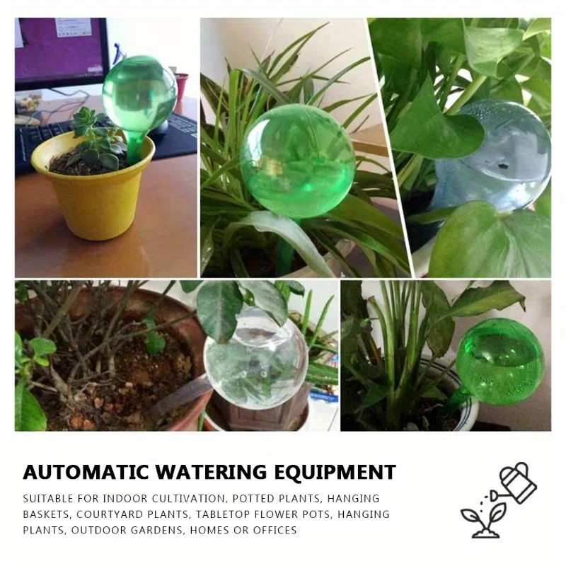 6 قطع من كرات الري الذاتي للنب - مراجعة Automatic Plant Waterer وسعره