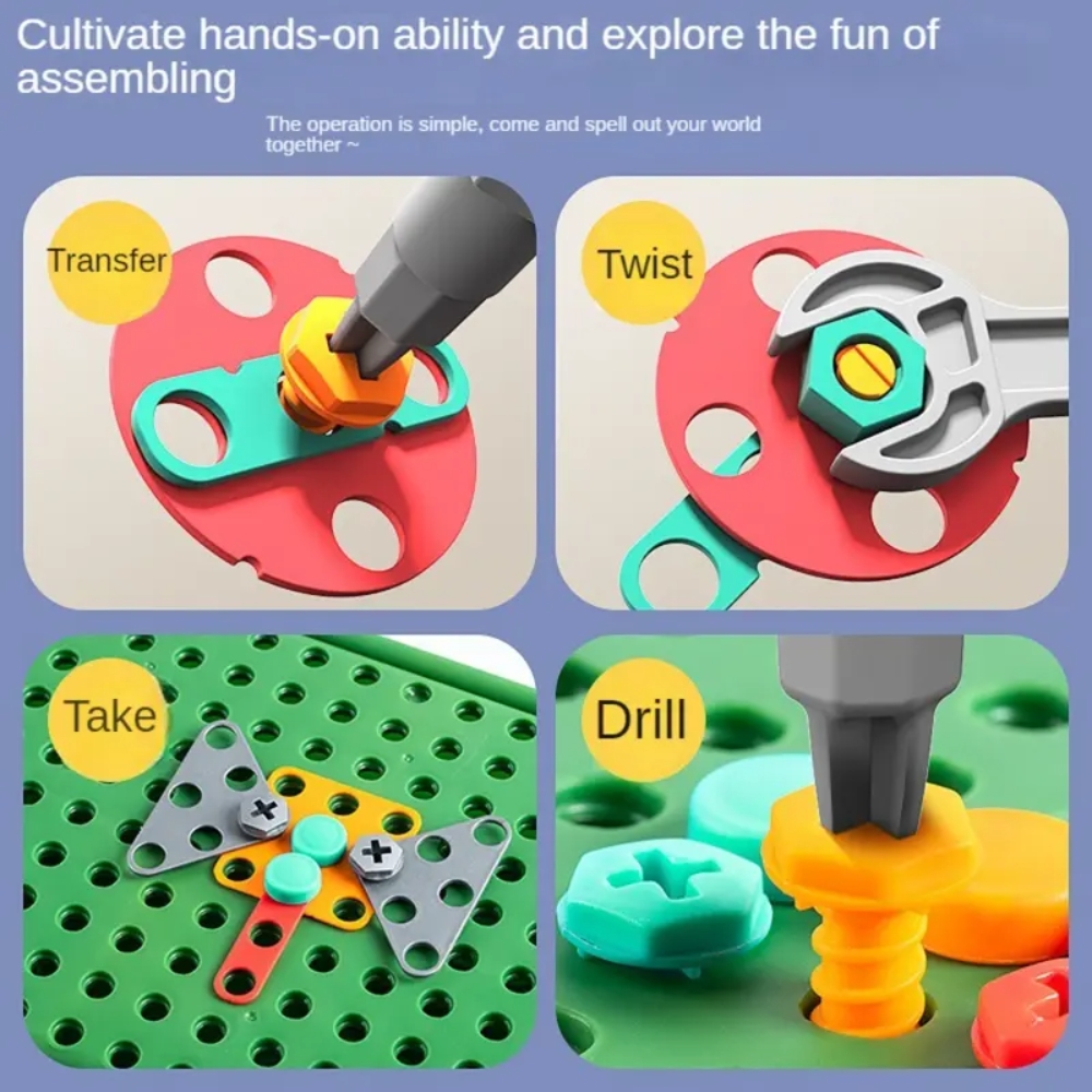 450 قطعة مجموعة مثقاب STEM للأ - مراجعة Gardening Tools Girls وسعره